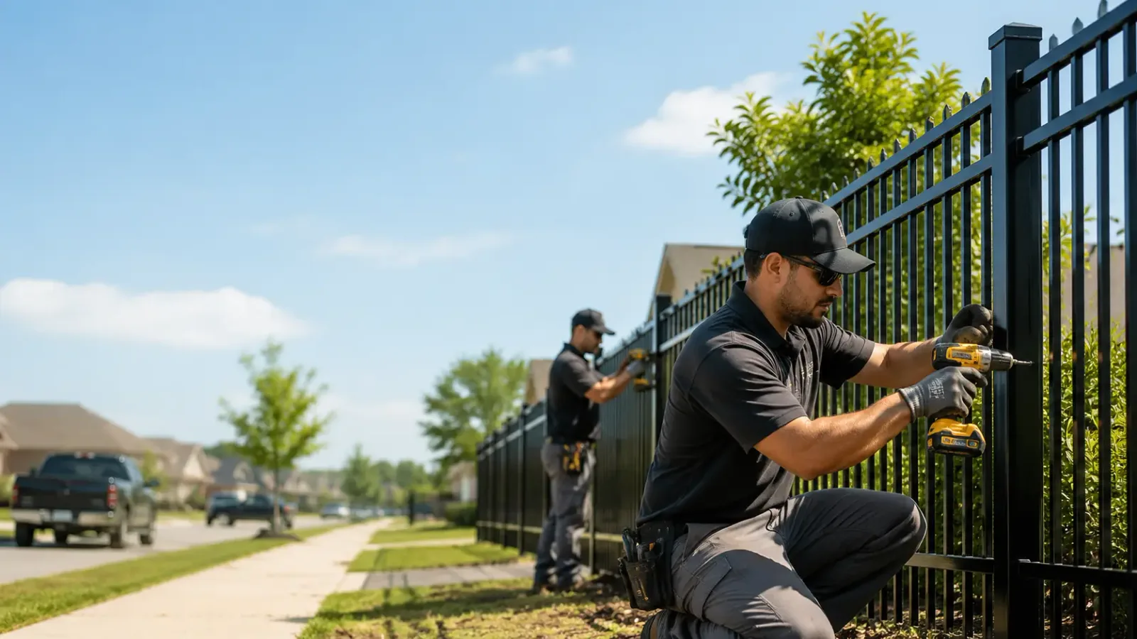 Metal Fence Installation in La Vernia, TX
